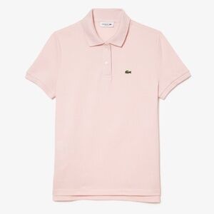 LACOSTE Izod Women's Regular Fit Polo Light Pink EU 38